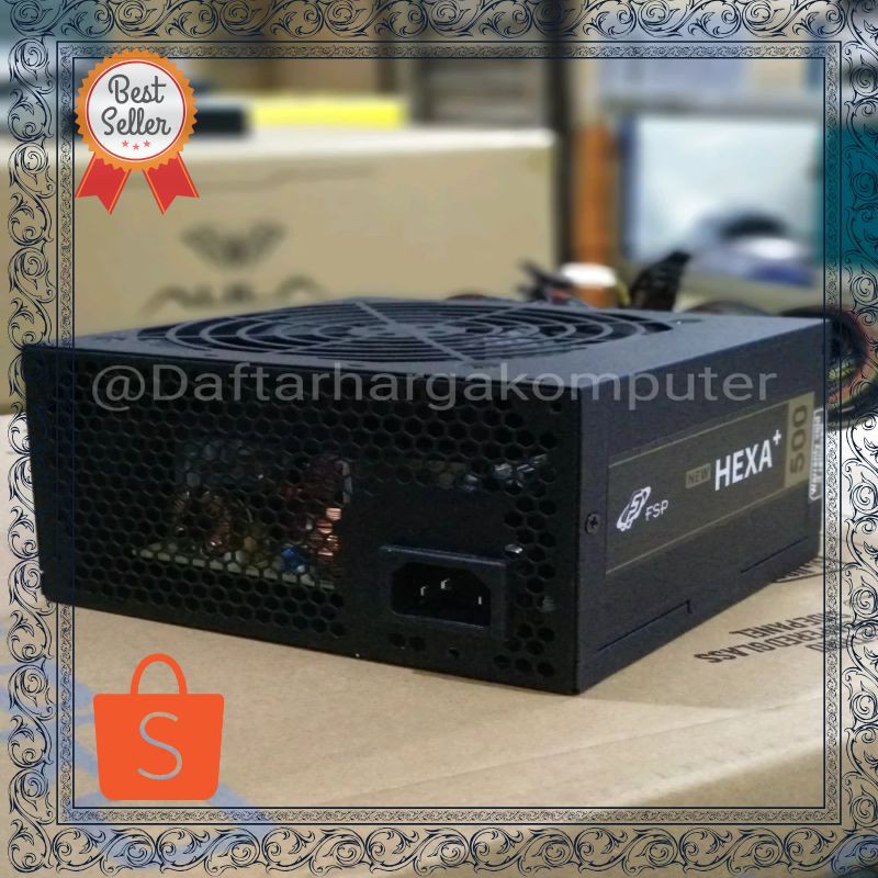 Termurah PSU FSP Hexa Plus II 500W 80 Plus power supply Termurah