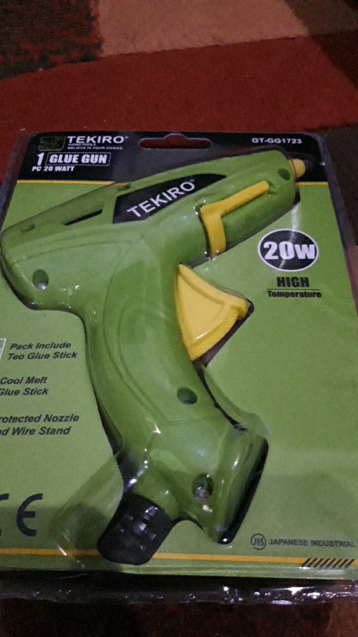 Tekiro Glue Gun 20 Watt / Lem Tembak / Glue Stick / Tembakan Lem 7mm