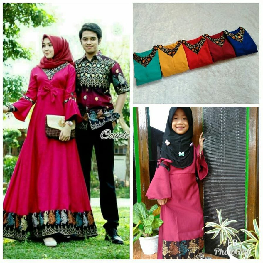 SALE GROSIR BATIK COUPLE GAMIS BALOTELI