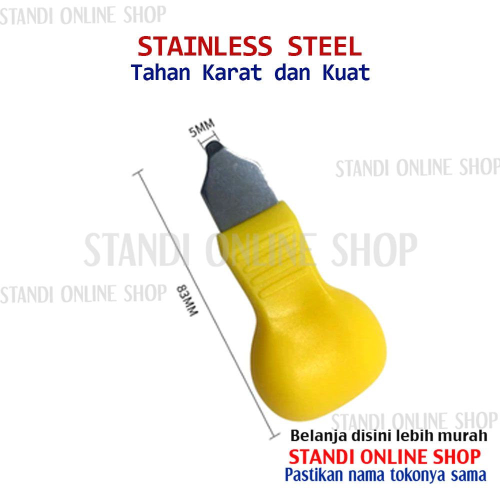 Alat Congkel Tool Kit Kunci Remote Mobil Jam Tangan Stainless Stell