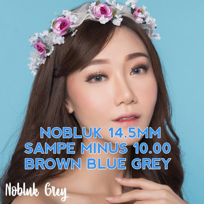 Soflens Bening Oxifive - Soflens X2 - Soflens Nobluk Dreamcon Original Softlens Nobluk Gray (Abu-