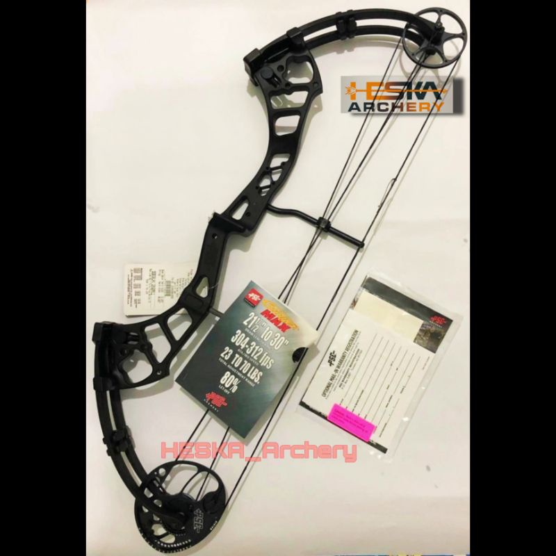PSE COMPOUND BOW STINGER MAX SS RH 65# 21 5-30 BLACK