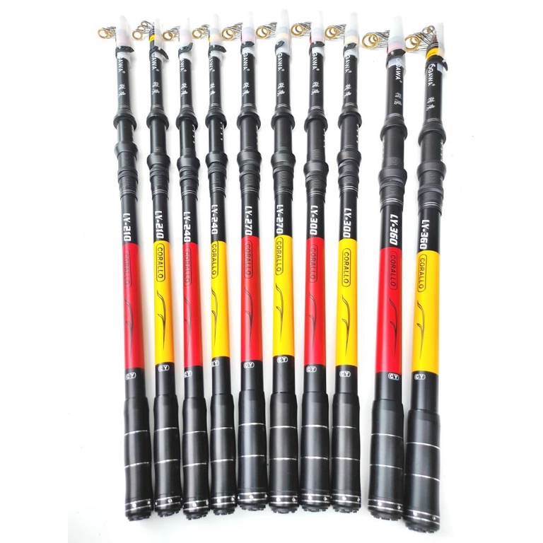 Joran Anten Ogawa Corallo 210 240 270 300 360 Cm Ruas Panjang