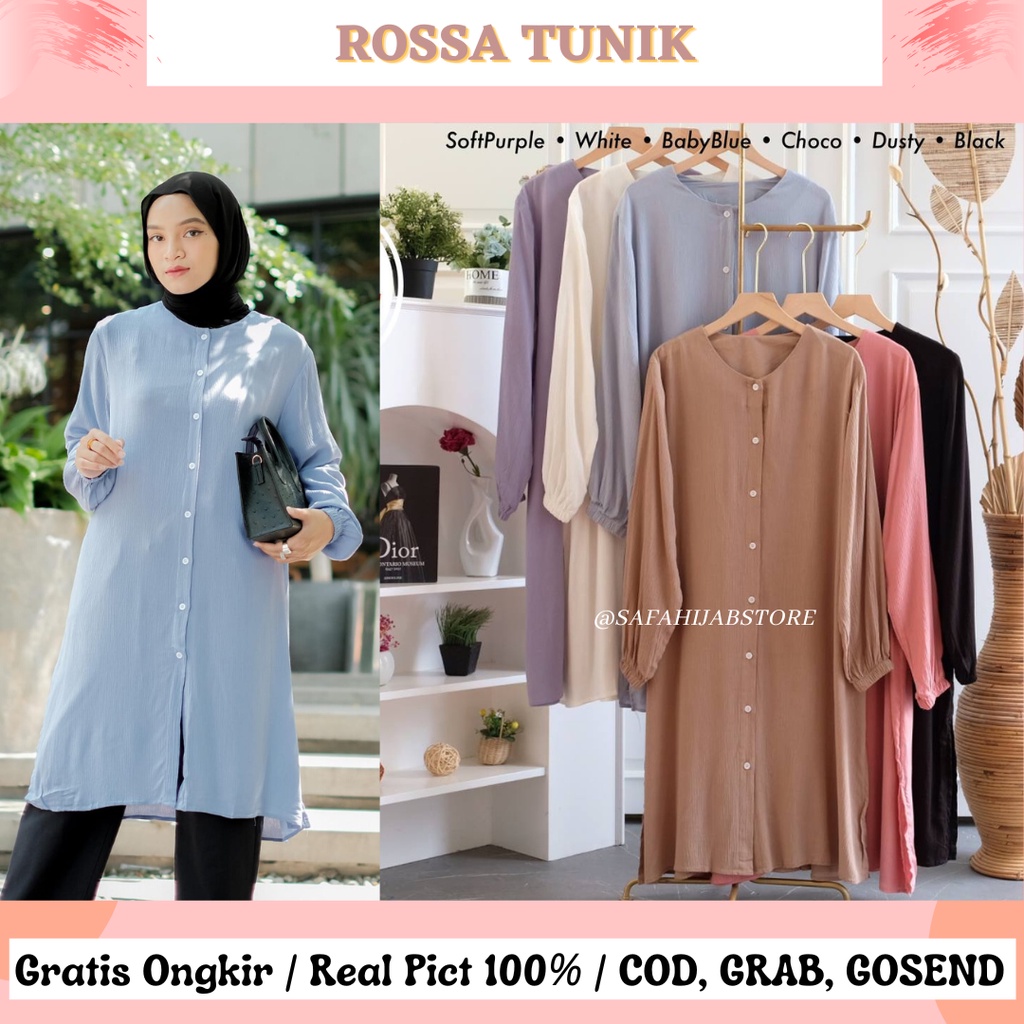 ROSSA TUNIK / TUNIK RAYON / JUMBO TUNIK / BUSUI