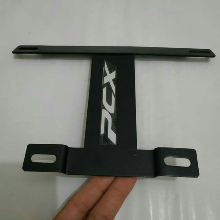 Tatakan Dudukan Breket Plat Nomor PCX Bracket Plat Kumis Aksesoris Variasi Sparepart Honda Pcx 150