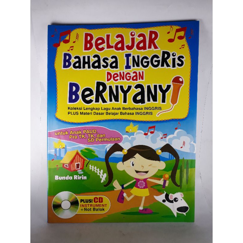 Belajar Bahasa Inggris Dengan Bernyanyi Koleksi lengkap lagu Anak Berbahasa Inggris Plus Materi Dasa