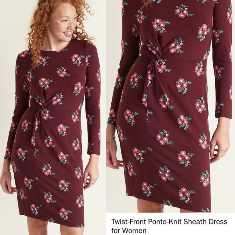 OLD* flutter sleeves dress