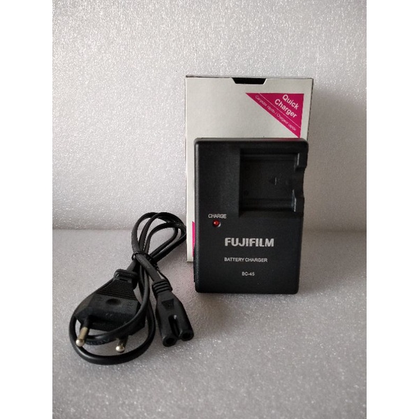 Charger Fujifilm BC-45 Bc 45 Untuk Baterai NP-45 kamera Instax Mini 90 Finepix XP120