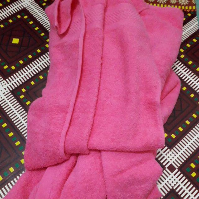 Rc Promo Beli Handuk Mutia Jumbo Tebal Warna Orange Uk 65×140 Free Warna Pink