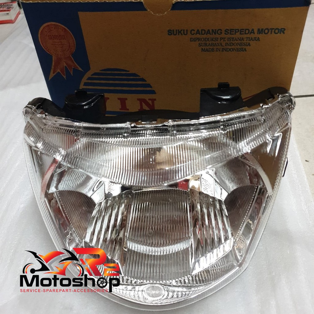 REFLEKTOR LAMPU DEPAN MIO J ORIGINAL WIN