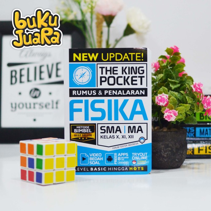 BUKU FISIKA TERLENGKAP SMA/MA - NEW UPDATE THE KING POCKET FISIKA