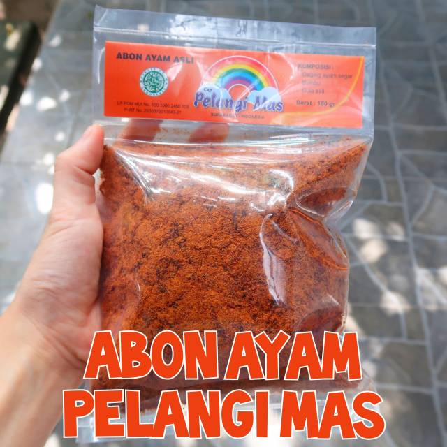 

Abon Ayam PELANGI MAS 180 gr