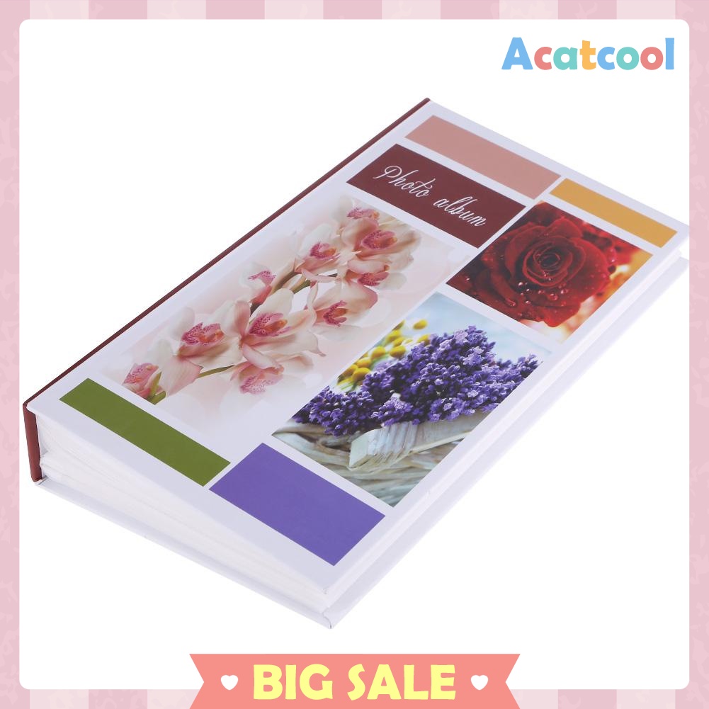 300 Sheets 4R/6 inch Interleaf Type Family Photo Album Pictures Scrapbook