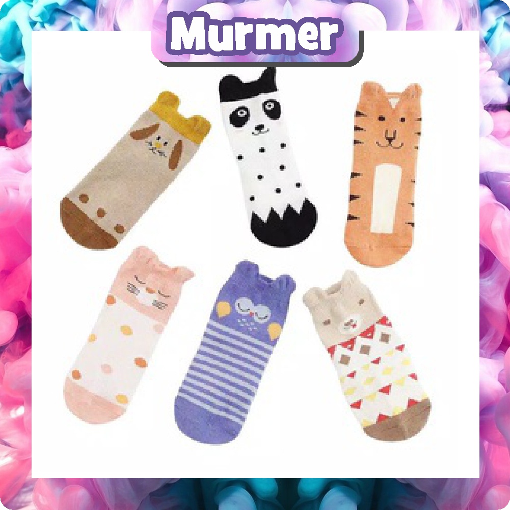 Murmerofficial KK007 KAOS KAKI BAYI IMPORT PREMIUM KOREA LUCU DENGAN ANTI SLIP UNIK MOTIF ANIMAL KK007