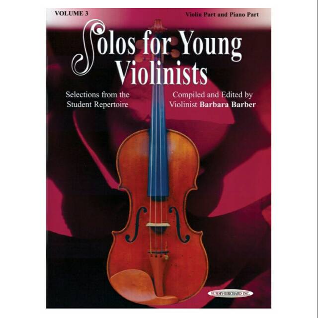 Volume 3 Solos for Young Violinists buku biola