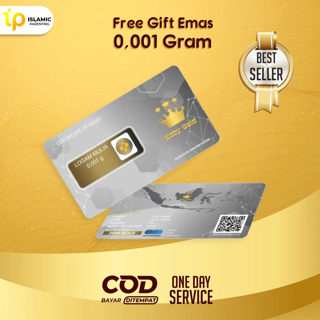 Islamic Parenting Store Free Gift - Emas