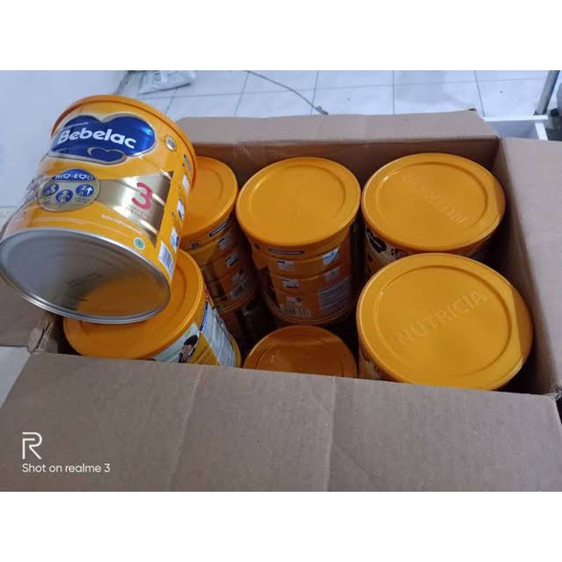 BEBELAC 3 800gr kemasan kaleng VANILA MADU SUSU FORMULA BAYI BEBELAC