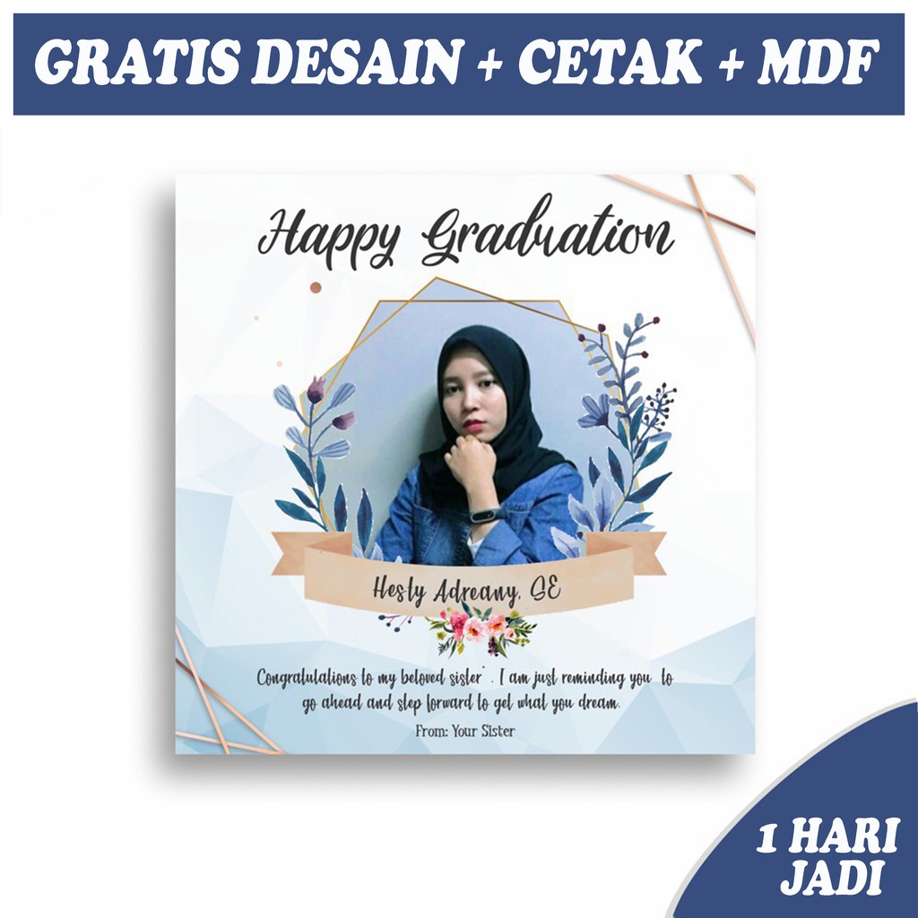 grosiramanah - (Termurah) walldecor Hadiah Hiasan Dinding Wisuda Ulta pernikahan tebal 9 mm Terlaris