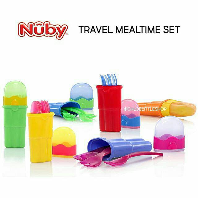 Nuby Mealtime Travel Set