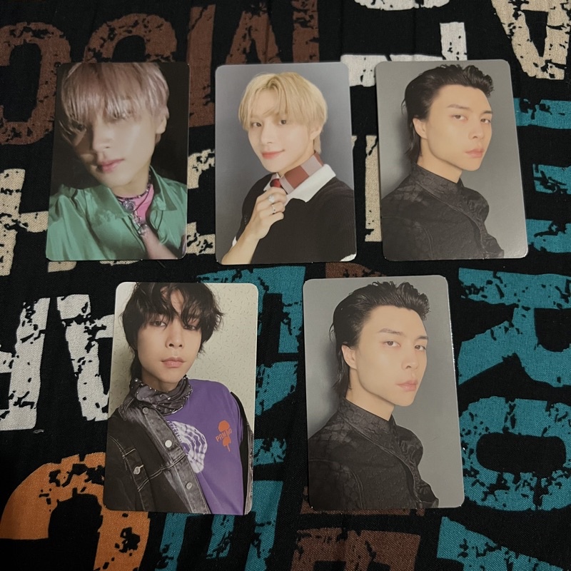 NCT 127 Favorite Catharsis Classic Photocard PC Postcard Bookmark Pendant - Jungwoo Johnny Haechan