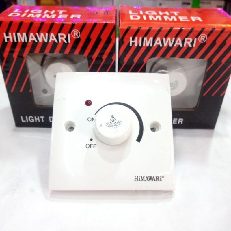 SAKLAR DIMMER LAMPU HIMAWARI 220V / SAKLAR DIMMER GERINDA GERINDRA