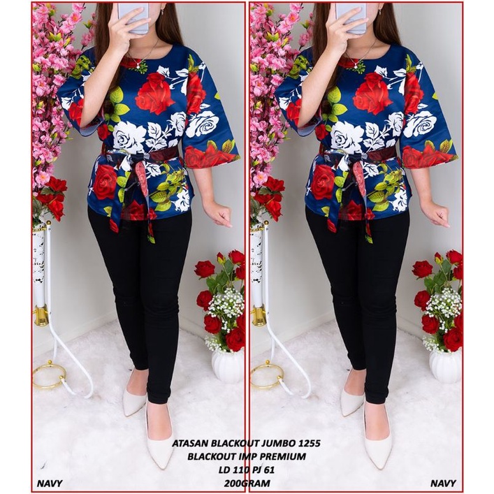VB--(vb160222top)ATASAN BLACKOUT JUMBO 1255