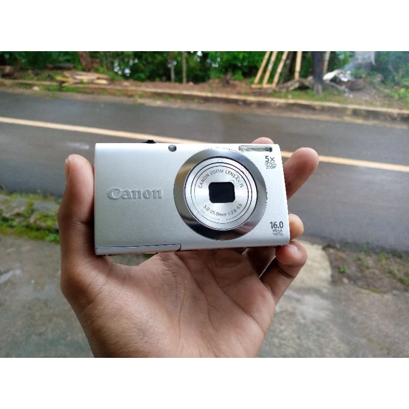 KAMERA POCKET CANON POWERSHOT A2300 BEKAS SECOND MULUS-2