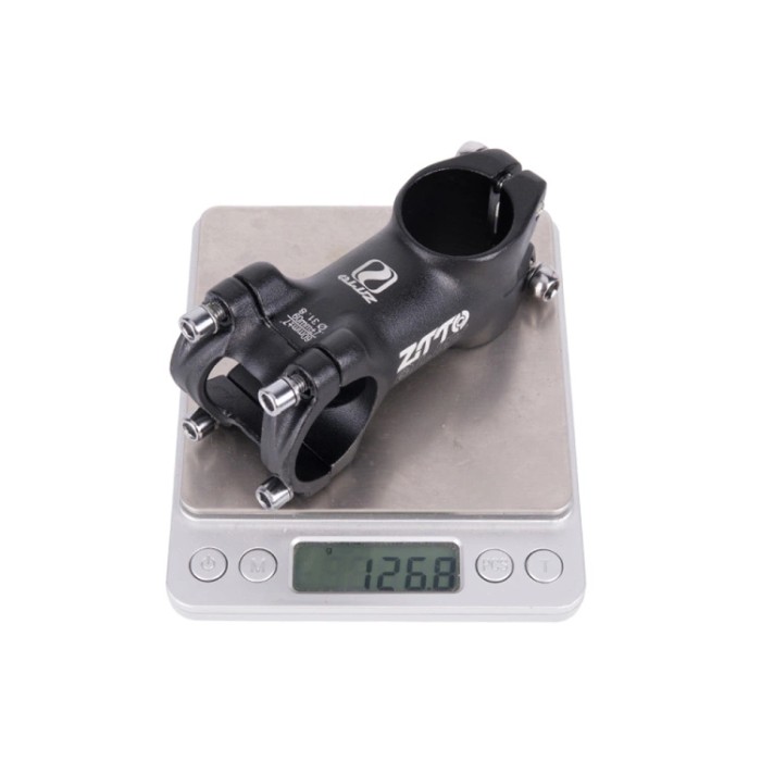 ZTTO BICYCLE STEM RISER 7Â° 31.8 MM - STEM STANG SEPEDA MTB ROAD BLACK - 60MM