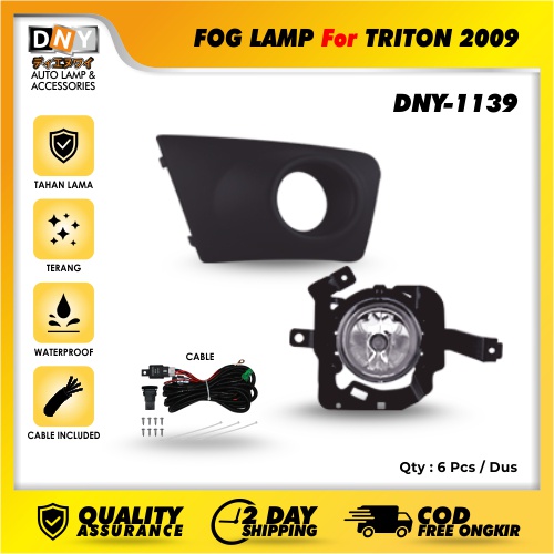 Fog Lamp DNY Triton Complete