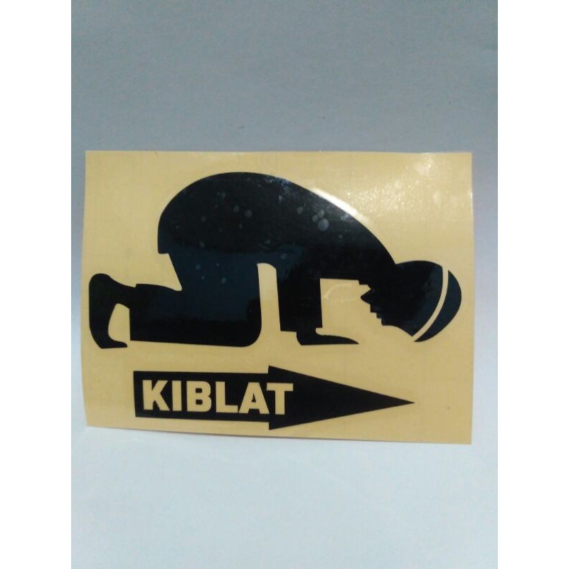 

cutting sticker kiblat