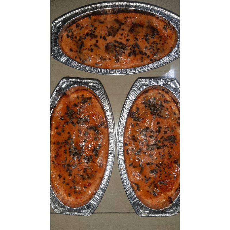 

Mentai Kani Salmon Wagyu 3 Toping - Medium