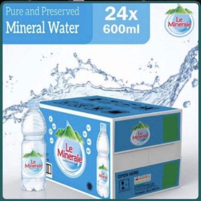 

Lemineral 600ml isi 24botol