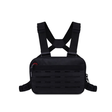 Tas Selempang Dada Bodypack 1272 Radiaxe Chest Bag Black-ARS