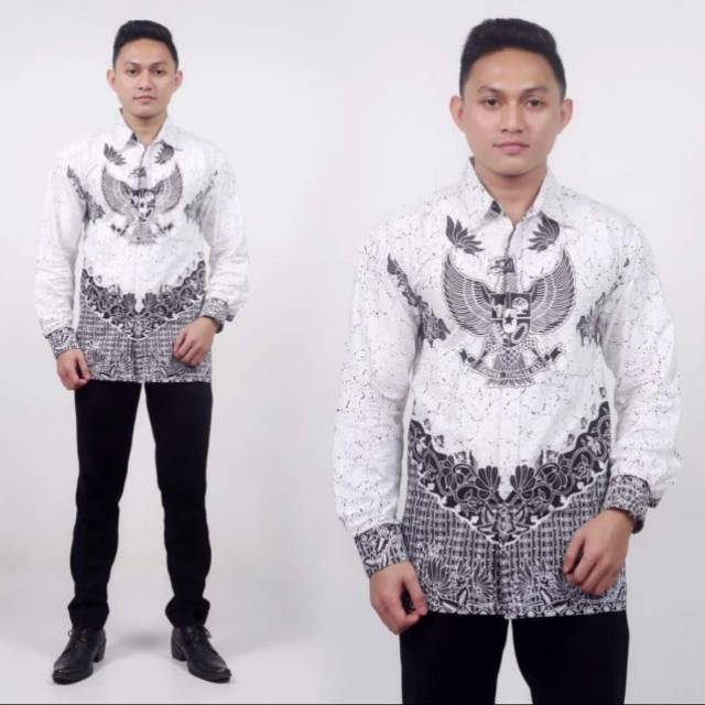 PABRIK BATIK kemeja batik pria PKL05 garuda pekalongan