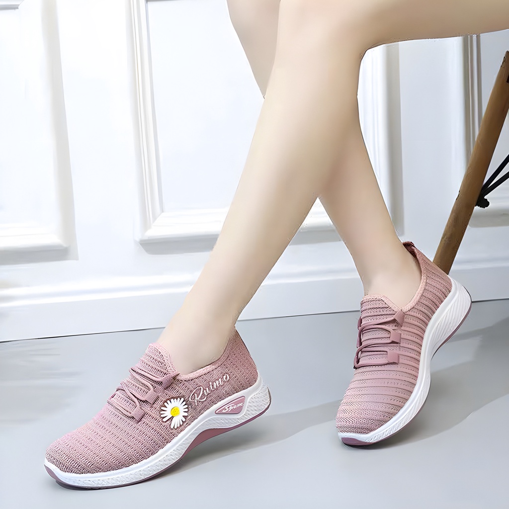 Sepatu Sneakers Wanita Korea Casual Sport Shoes Original IMPOR - 103