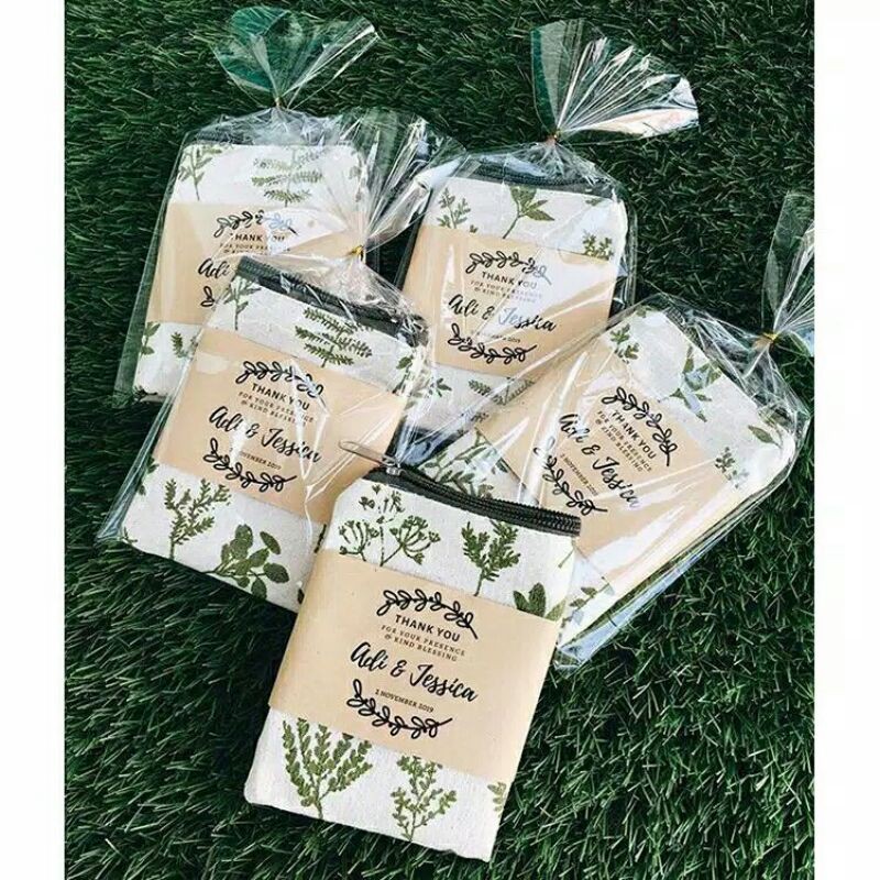 SOUVENIR PERNIKAHAN DOMPET KOIN/pouch souvenir pernikahan/souvenir dompet koin