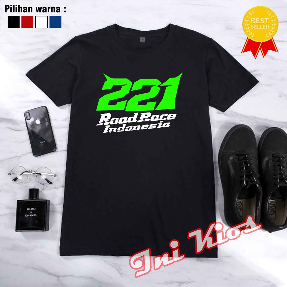 KEREN Baju Kaos ROADRACE INDONESIA 221 ROAD RACE keren pria wanita Custom DISTRO NEW