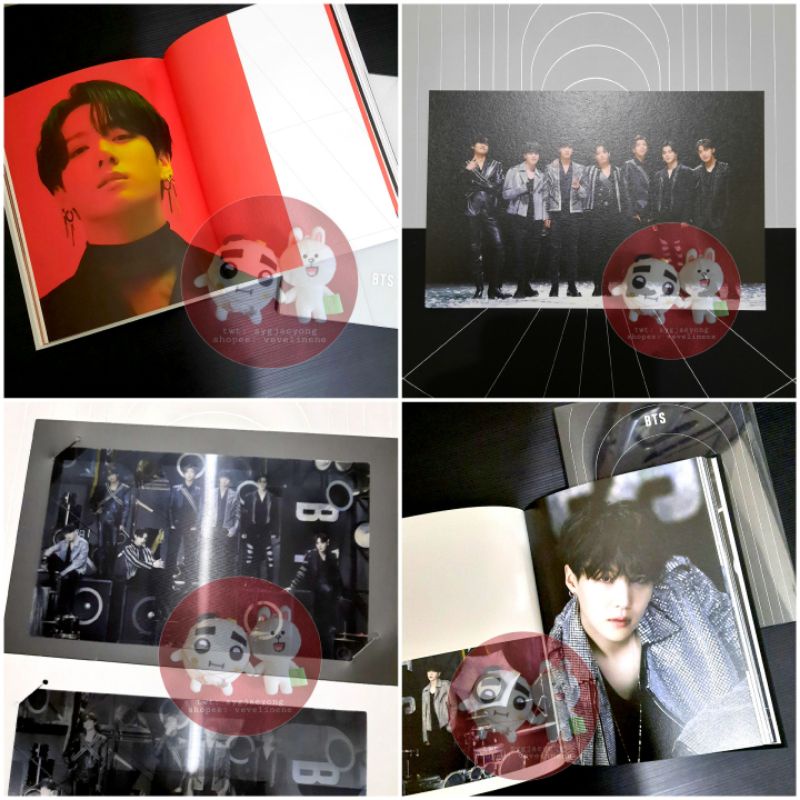 BTS MOTS MCB MAP OF THE SOUL PHOTOBOOK ROUTE CLUE RM JIN SUGA JHOPE JIMIN TAEHYUNG V JUNGKOOK JK