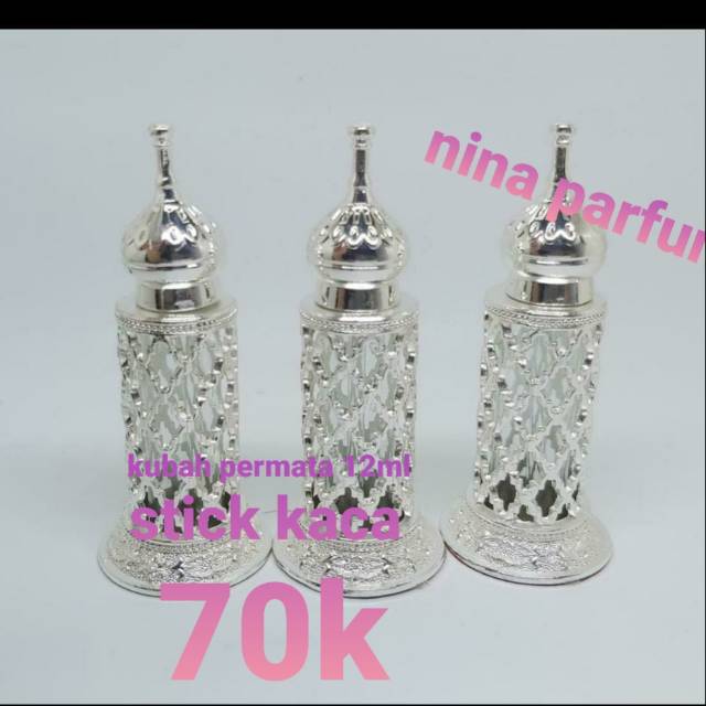 Botol parfum unik kaca mewah roll stik kaca