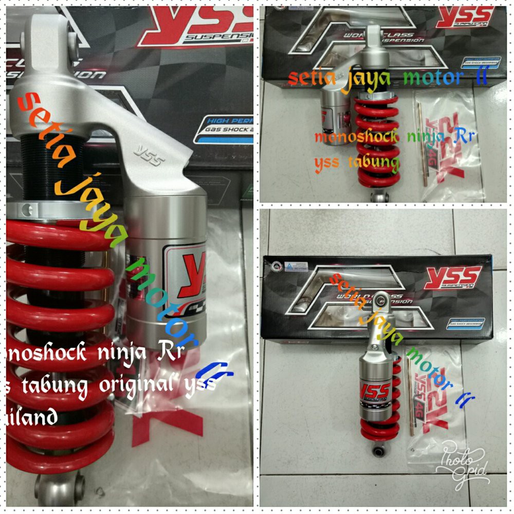 shock yss tabung ninja Rr bisa stelan keras sama empuk or bac 12