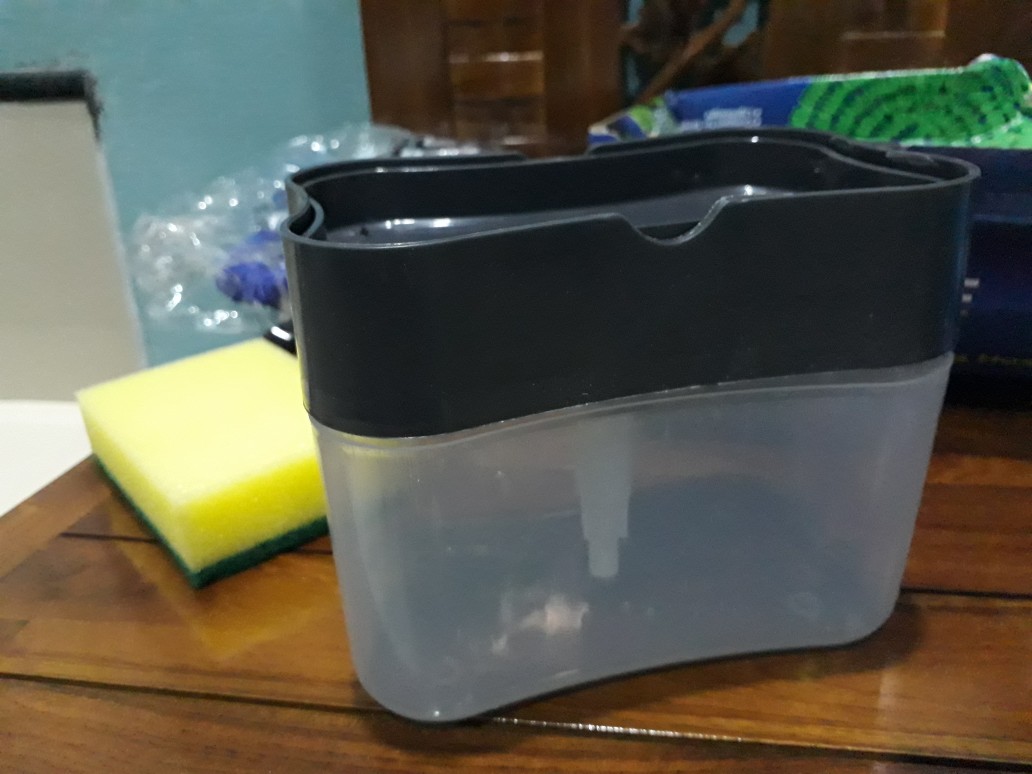 Dispenser Tempat Sabun Cuci Piring - Soap Pump Sponge