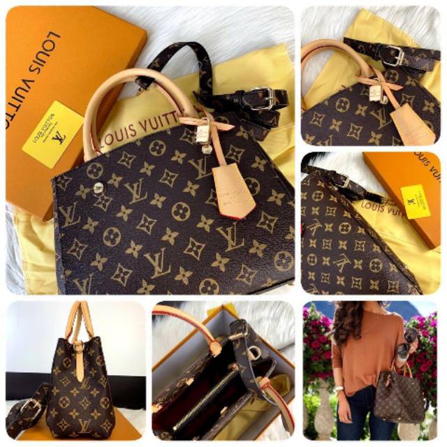 #LV41055 New Arrival LOUIS VUITTON 
Montaigne MM Monogram Spring Summer 2019