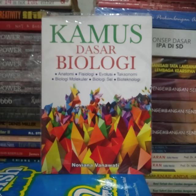 BUKU ORIGINAL KAMUS DASAR BIOLOGI ANATOMI FISIOLOGI EVOLUSI TAKSONOMI BIOLOGI MOLEKULER BIOLOGI SEL