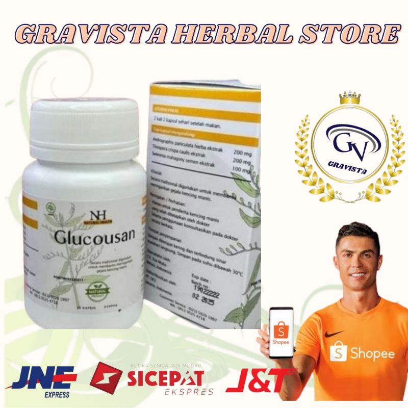 GLUCOUSAN ASLI OBAT DIABETES HERBAL PENURUN GULA DARAH - OBAT DIABETES GLUCOUSAN