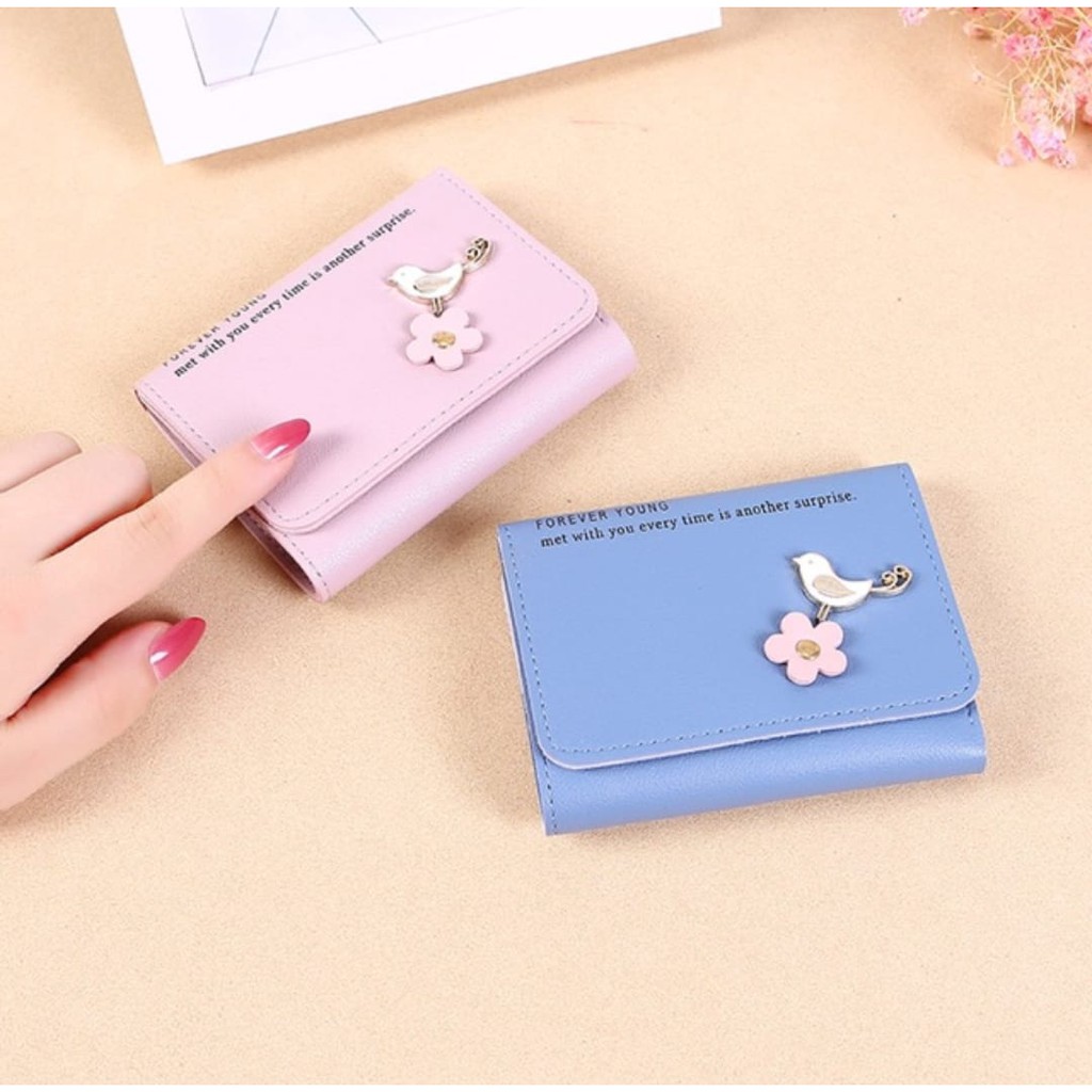 ( Fy ) COD Dompet import murah Dompet Wanita Mini Cantik Dompet Import cantik Real Pic C11