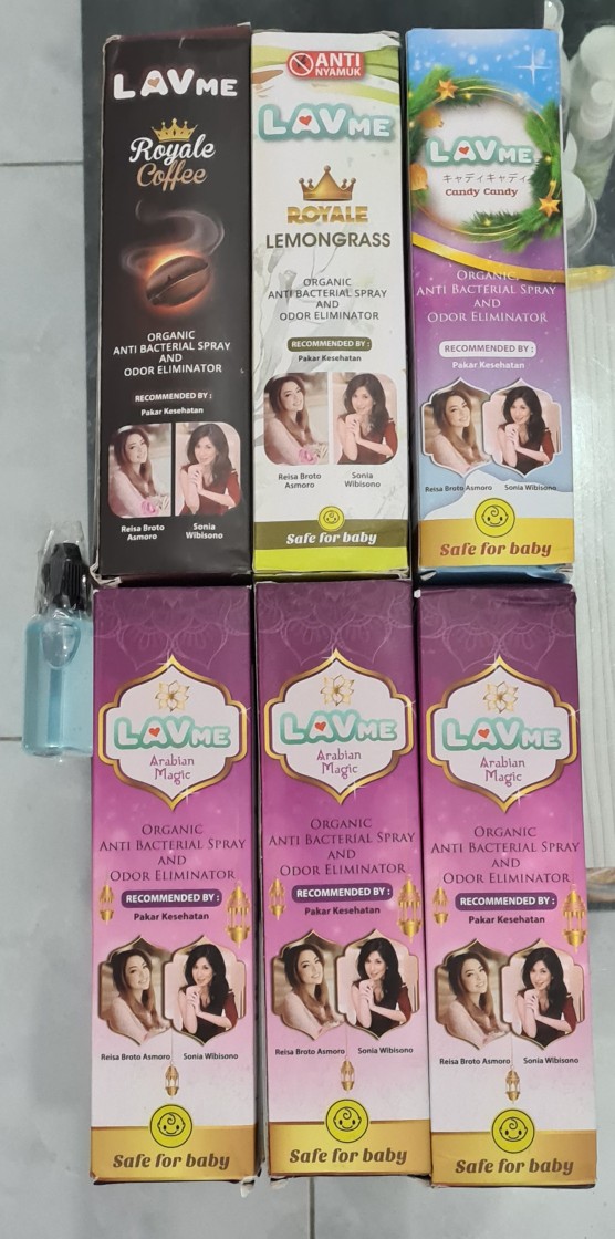 Lavme Lav Me Spray Anti Bakteri - Royal Coffee 250ml Aroma Kopi 250 Ml