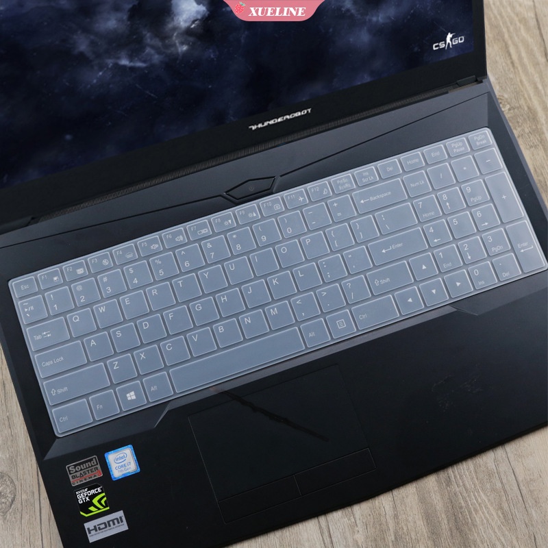 Cover Pelindung Keyboard Laptop Notebook 15.6 inch Bahan Silikon Tahan Air Untuk Hasee thor G7000M G8000M