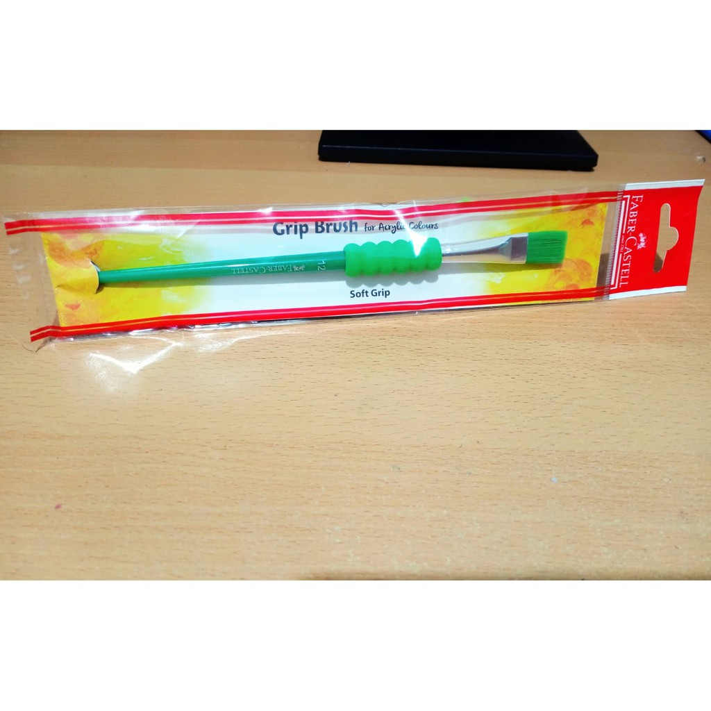 

KUAS GRIP BRUSH GREEN 131423 FABER CASTEL