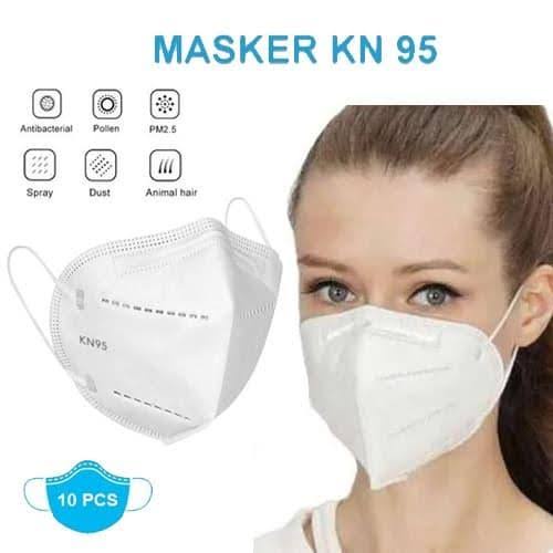 Masker KN95 5 ply isi 10 Grosir Termurah Masker Medis Murah KN 95 mask