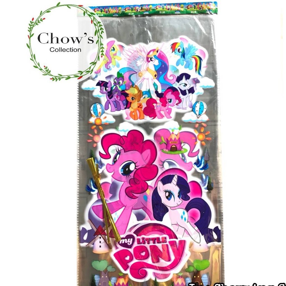 

Plastik Snack / Kado Ulang Tahun / Plastik Souvenir Kuda Little Pony uk M